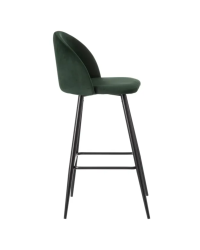 TABURETE ALTO VERDE OSCURO TEJIDO-METAL SALÓN 40,20 X 48,20 X 102 | Sillas y Taburetes |    MATERIAL TEJIDO-METAL  MODELO ALT...