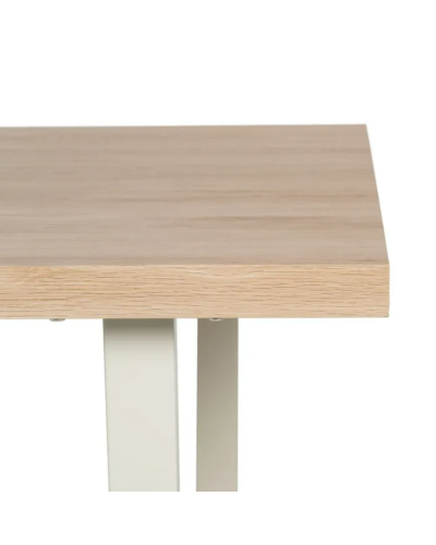 MESA COMEDOR NATURAL-CREMA DM-METAL 150 X 90 X 75 CM | Mesas |    MATERIAL DM-METAL  TEMPORADA CATÁLOGO  COLOR NATURAL-CREMA ...