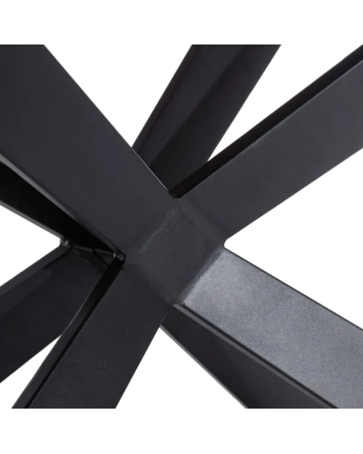 MESA COMEDOR NEGRO-MARRÓN METAL / MDF 180 X 93 X 75 CM | Mesas |    MATERIAL METAL / MDF  TEMPORADA PROMO  COLOR NEGRO-MARRÓN...