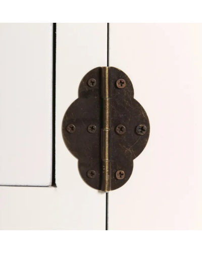 CONSOLA 4 PUERTAS Y 3 CAJONES BLANCO 95 X 26 X 90 CM | Consolas |    MATERIAL MADERA  MODELO 4 PUERTAS Y 3 CAJONES  COLECCION...