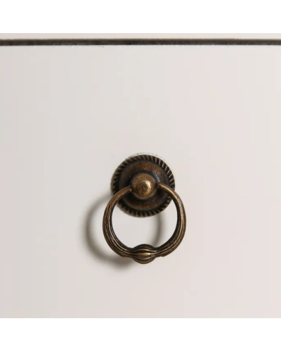 CONSOLA 2 PUERTAS Y 6 CAJONES BLANCO 63 X 26 X 80 CM | Consolas |    MATERIAL MADERA  MODELO 2 PUERTAS Y 6 CAJONES  COLECCION...