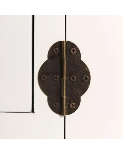 CONSOLA 2 PUERTAS Y 6 CAJONES BLANCO 63 X 26 X 80 CM | Consolas |    MATERIAL MADERA  MODELO 2 PUERTAS Y 6 CAJONES  COLECCION...