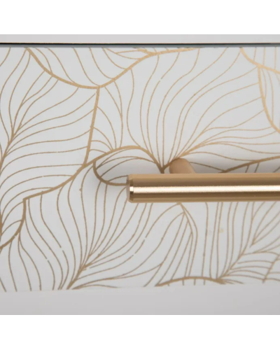 CONSOLA BLANCO-GRIS MADERA PAULONIA 107 X 40 X 78,50 CM | Consolas |    MATERIAL MADERA PAULONIA  COLECCION MARGOT  TEMPORADA...