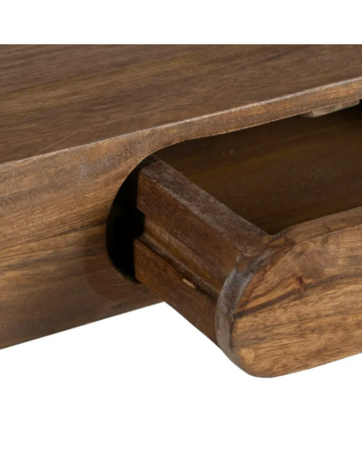 CONSOLA NATURAL-NEGRO MADERA-HIERRO 117 X 36,50 X 75 CM | Consolas |    MATERIAL MADERA-HIERRO  TEMPORADA CATÁLOGO  COLOR NAT...