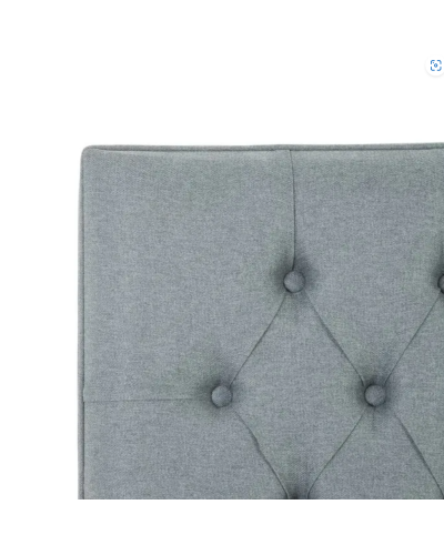 CABECERO AZUL HIELO LINO DORMITORIO 109 X 10,50 X 125 CM | Cabeceros |    MATERIAL LINO  TEMPORADA PROMO  COLOR AZUL HIELO  P...