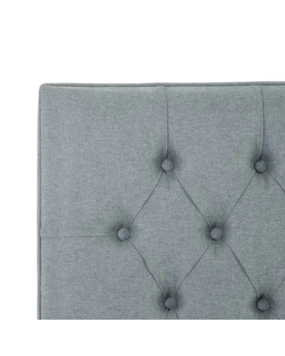 CABECERO AZUL HIELO LINO DORMITORIO 155 X 10,50 X 125 CM | Cabeceros |    MATERIAL LINO  TEMPORADA PROMO  COLOR AZUL HIELO  P...