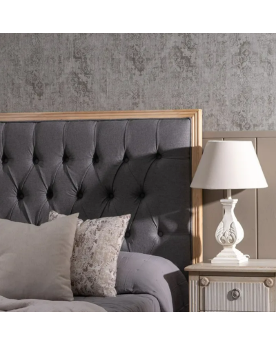 CABECERO TAUPE MADERA DORMITORIO 162 X 9 X 130 CM | Cabeceros |    MATERIAL MADERA  TEMPORADA PROMO  COLOR TAUPE  PIEZA CABEC...