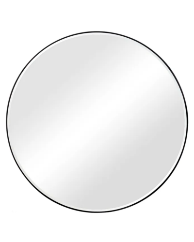 ESPEJO NEGRO ALUMINIO-CRISTAL 80 X 4 X 80 CM | Espejos |    MATERIAL ALUMINIO-CRISTAL  TEMPORADA CATÁLOGO  COLOR NEGRO  PIEZA...