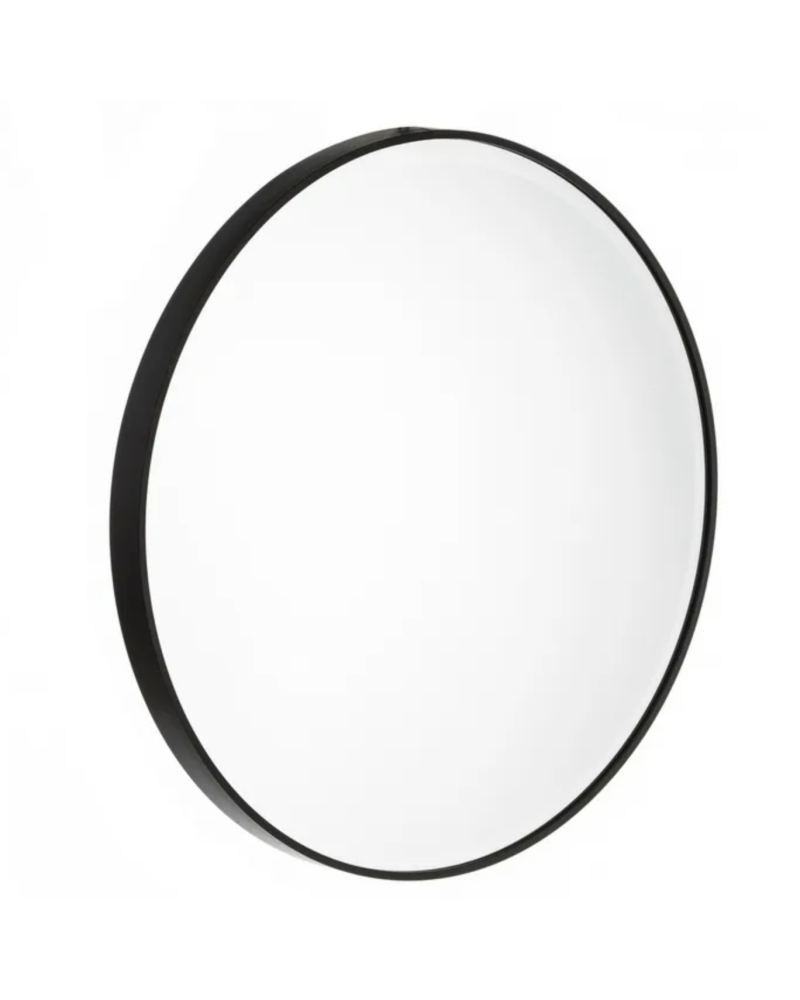 ESPEJO NEGRO ALUMINIO-CRISTAL 80 X 4 X 80 CM | Espejos |    MATERIAL ALUMINIO-CRISTAL  TEMPORADA CATÁLOGO  COLOR NEGRO  PIEZA...