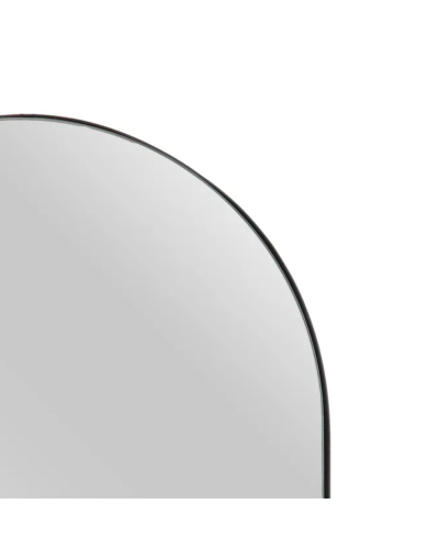 ESPEJO VESTIDOR NEGRO METAL DECORACIÓN 40 X 2 X 130 CM | Espejos |