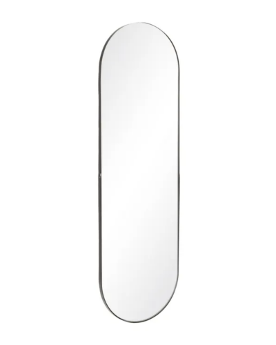 ESPEJO VESTIDOR NEGRO METAL DECORACIÓN 40 X 2 X 130 CM | Espejos |