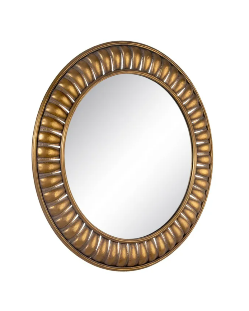 ESPEJO ORO METAL DECORACIÓN 87,50 X 3 X 87,50 CM | Espejos |    MATERIAL METAL  TEMPORADA PROMO  COLOR ORO  PIEZA ESPEJO  MED...