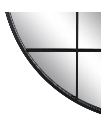 ESPEJO VENTANA NEGRO METAL-CRISTAL 80 X 1,50 X 80 CM | Espejos |    MATERIAL METAL-CRISTAL  MODELO VENTANA  TEMPORADA CATÁLOG...