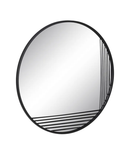 ESPEJO NEGRO METAL-CRISTAL DECORACIÓN 70 X 1,50 X 70 CM | Espejos |    MATERIAL METAL-CRISTAL  TEMPORADA CATÁLOGO  COLOR NEGR...