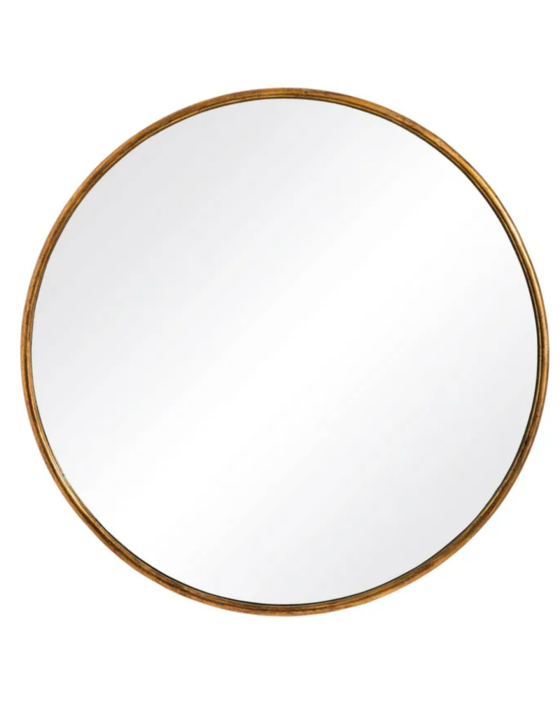 ESPEJO ORO METAL DECORACIÓN 120 X 2,50 X 120 CM | Espejos |    MATERIAL METAL  TEMPORADA CATÁLOGO  COLOR ORO  PIEZA ESPEJO  M...