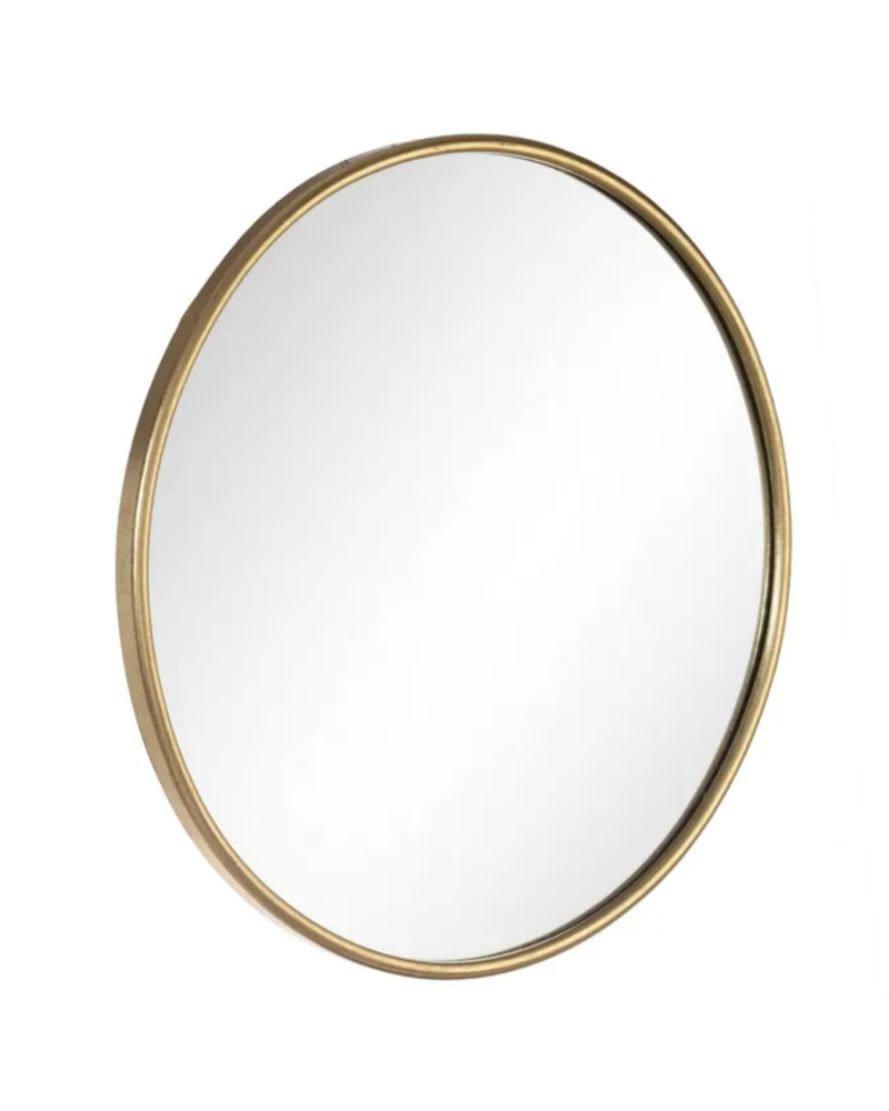 ESPEJO ORO METAL DECORACIÓN 76 X 3 X 76 CM | Espejos |    MATERIAL METAL  TEMPORADA CATÁLOGO  COLOR ORO  PIEZA ESPEJO  MEDIDA...