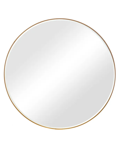 ESPEJO ORO ALUMINIO-CRISTAL DECORACIÓN 80 X 4 X 80 CM | Espejos |    MATERIAL ALUMINIO-CRISTAL  TEMPORADA CATÁLOGO  COLOR ORO...