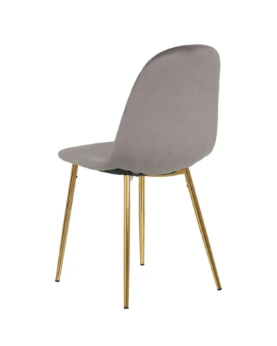 SILLA TERCIOPELO GRIS SALÓN 45 X 47 X 84,50 CM | Sillas y Taburetes |    MATERIAL TEJIDO-METAL  MODELO TERCIOPELO  TEMPORADA ...