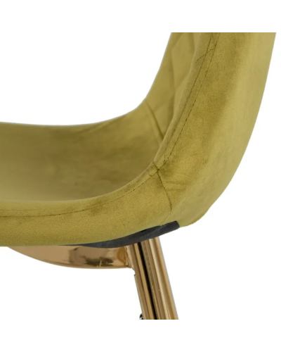 SILLA TERCIOPELO VERDE SALÓN 45 X 47 X 84,50 CM | Sillas y Taburetes |    MATERIAL TEJIDO-METAL  MODELO TERCIOPELO  TEMPORADA...