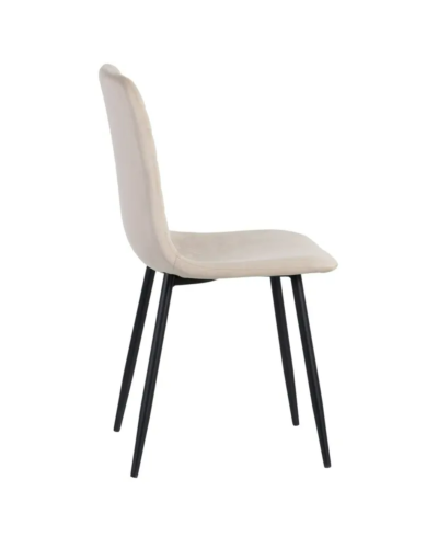 SILLA BEIGE METAL SALÓN 45 X 51 X 88,50 CM | Sillas y Taburetes |    MATERIAL METAL  TEMPORADA CATÁLOGO  COLOR BEIGE  PIEZA S...