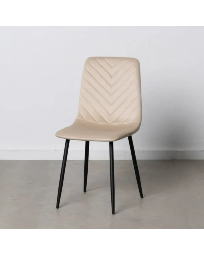 SILLA BEIGE METAL SALÓN 45 X 51 X 88,50 CM | Sillas y Taburetes |    MATERIAL METAL  TEMPORADA CATÁLOGO  COLOR BEIGE  PIEZA S...