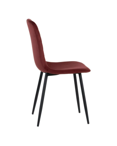 SILLA VINO METAL SALÓN 45 X 51 X 88,50 CM | Sillas y Taburetes |    MATERIAL METAL  TEMPORADA CATÁLOGO  COLOR VINO  PIEZA SIL...