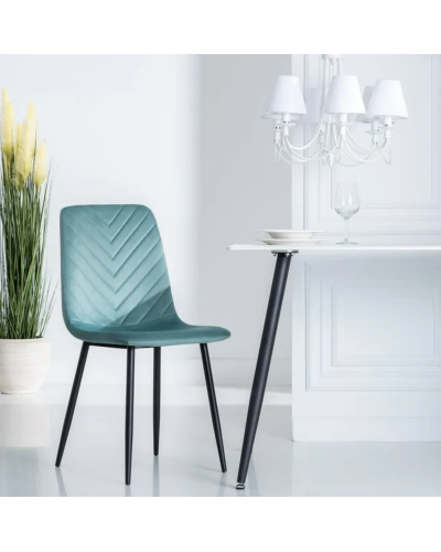 SILLA AGUAMARINA METAL SALÓN 45 X 51 X 88,50 CM | Sillas y Taburetes |    MATERIAL METAL  TEMPORADA CATÁLOGO  COLOR AGUAMARIN...