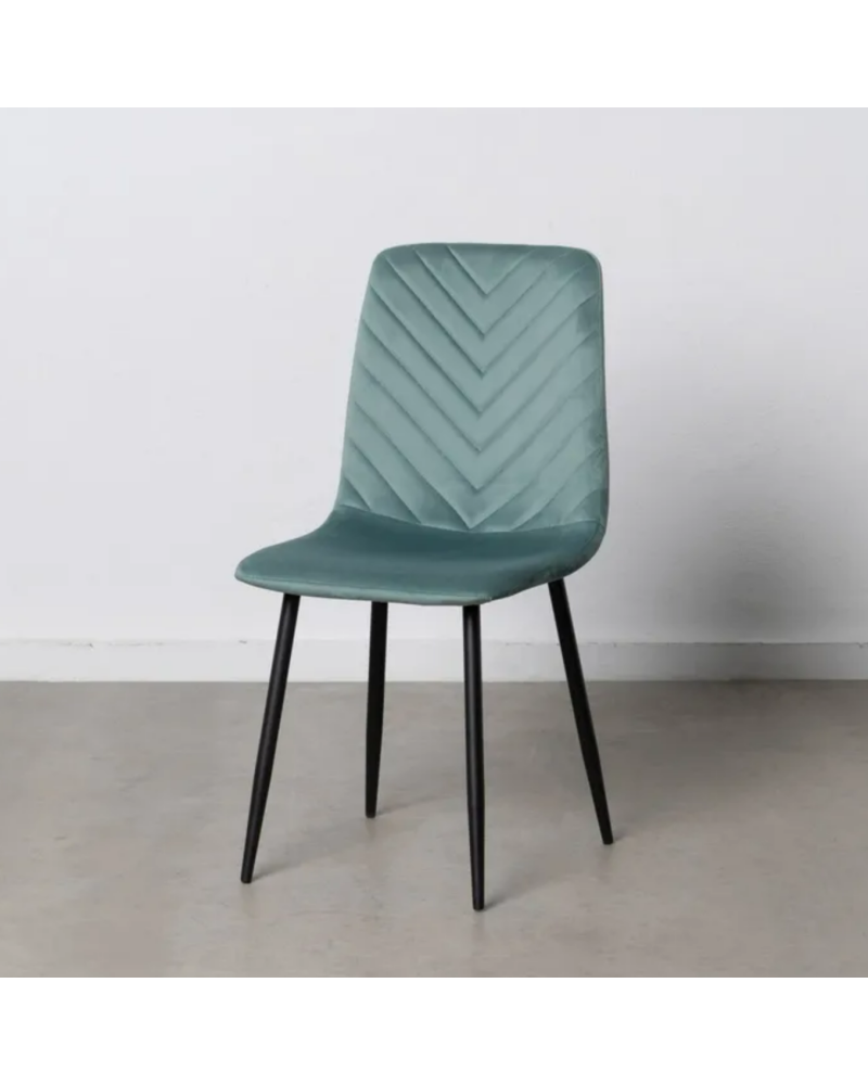 SILLA AGUAMARINA METAL SALÓN 45 X 51 X 88,50 CM | Sillas y Taburetes |    MATERIAL METAL  TEMPORADA CATÁLOGO  COLOR AGUAMARIN...