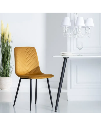 SILLA DORADO METAL SALÓN 45 X 51 X 88,50 CM | Sillas y Taburetes |    MATERIAL METAL  TEMPORADA CATÁLOGO  COLOR DORADO  PIEZA...