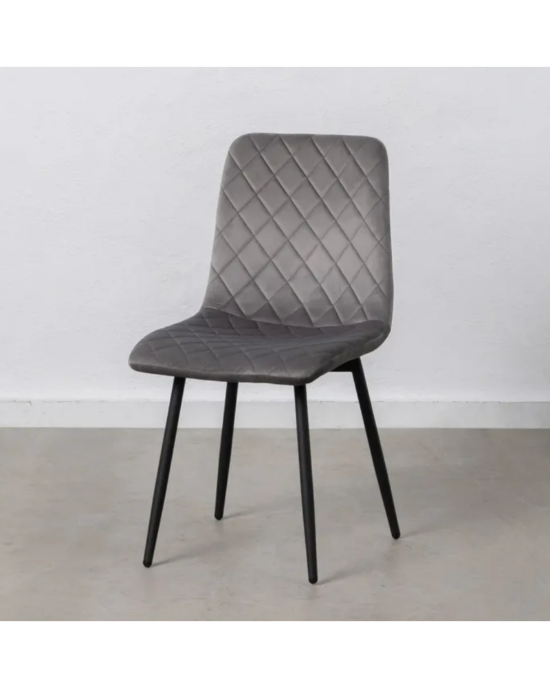 SILLA TAUPE DM-METAL 44 X 55 X 86 CM | Sillas y Taburetes |    MATERIAL DM-METAL  TEMPORADA PROMO  COLOR TAUPE  PIEZA SILLA  ...