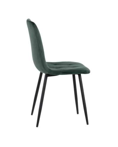 SILLA VERDE OSCURO METAL SALÓN 45 X 51 X 88,50 CM | Sillas y Taburetes |    MATERIAL METAL  TEMPORADA PROMO  COLOR VERDE OSCU...