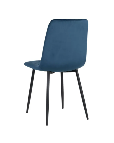 SILLA AZUL OSCURO METAL SALÓN 45 X 51 X 88,50 CM | Sillas y Taburetes |    MATERIAL METAL  TEMPORADA PROMO  COLOR AZUL OSCURO...