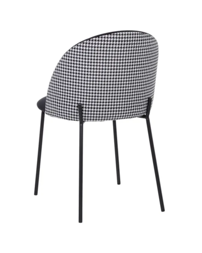 SILLA NEGRO TEJIDO-METAL SALÓN 54 X 50,50 X 79,50 CM | Sillas y Taburetes |    MATERIAL TEJIDO-METAL  TEMPORADA PROMO  COLOR ...