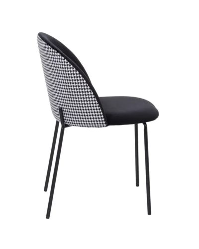 SILLA NEGRO TEJIDO-METAL SALÓN 54 X 50,50 X 79,50 CM | Sillas y Taburetes |    MATERIAL TEJIDO-METAL  TEMPORADA PROMO  COLOR ...